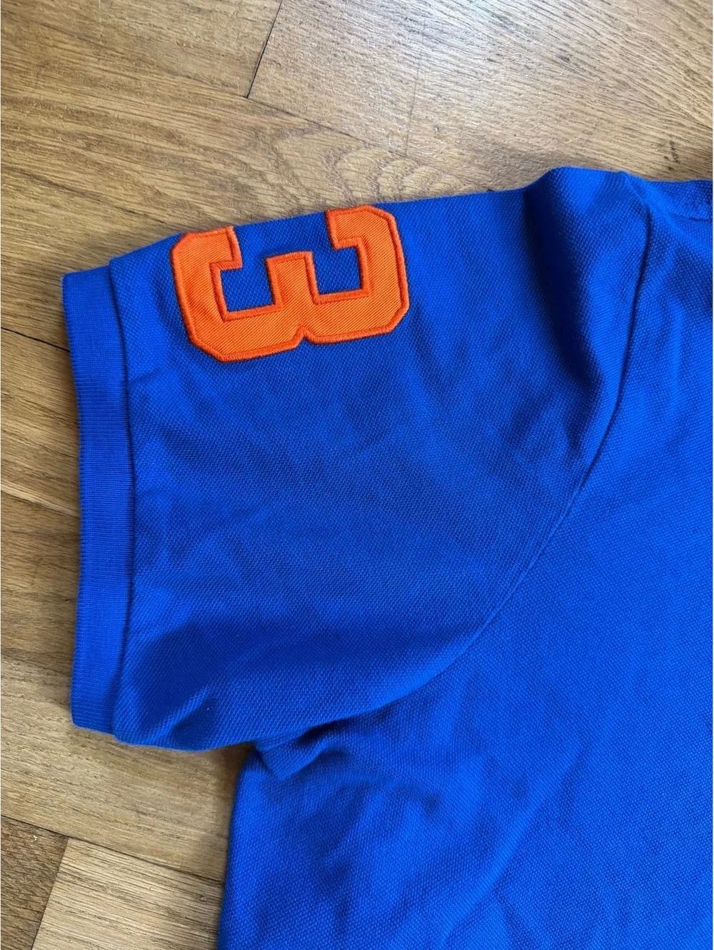 2XL - Men - Polo Ralph Lauren Big Pony Blue Polo Shirt